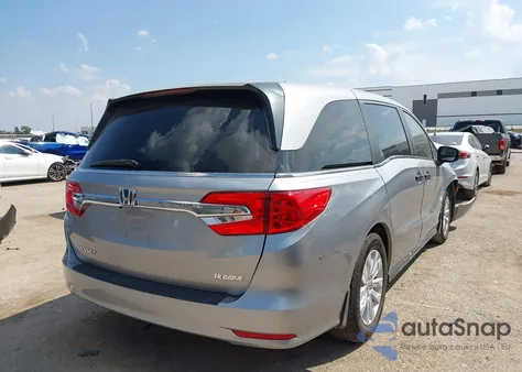 2019 Honda Odyssey Lx from USA, damaged, VIN 5FNRL6H24KB028220